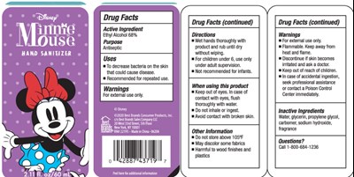 Image Description (Minnie Mouse Hand Sanitizer 60 mL)
